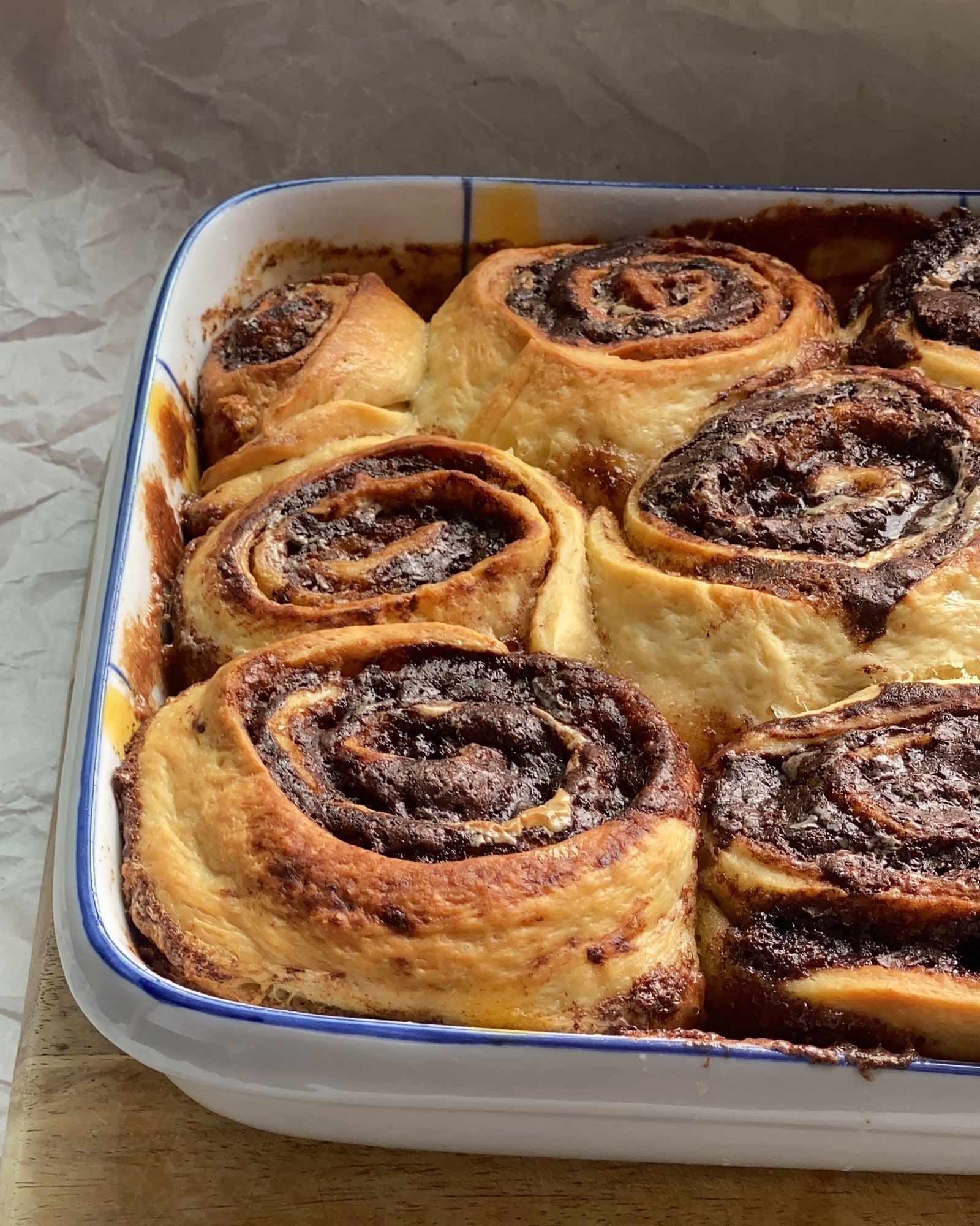Cinnamon Brownie Rolls: Box of 4 🤎